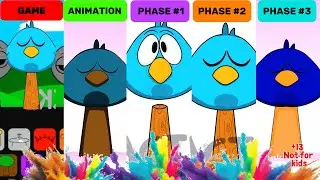 My Sprunki OC: Sleepy Bird (from Pocoyo) Game, Animation, Phase 1, Phase 2, Phase 3 | Crash Sprunki
