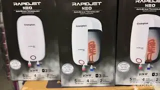 Crompton Rapid Jet neo 3Ltr Instant water heater  Unboxing | Suitable for Hard Water | 3ltr Geyser