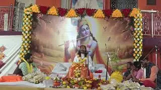 आज दिनांक 10/12/2025 को संकट मोचन मंदिर में श्री मद भागवत कथा का द्वतीय दिवस भांडुप मुंबई 7999039104