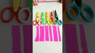 Zig Zag Designer Scissors #shorts #stationery