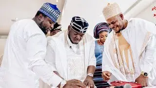 Nikkah ceremony of Rasheed and Dolapo on 1st of October 2022 at Meridian grand London #trending