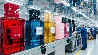 How Dior Makes $300 Luxury Perfume Cake | French Rose Factory Process