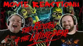 The Return of the Living Dead (1985) MOVIE REACTION | GREATEST ZOMBIE MOVIE EVER!!