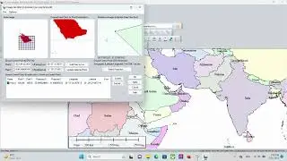 (Geo-Referncy) Rectify pdf map in Global Mapper pro