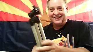 ARIZONA TOURIST : FIRST U-BOXING VIDEO : MY FIRST TRIPOD 🏜👉😀👈🔭🎥