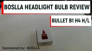 BOSLLA HEADLIGHT BULB REVIEW... Bullet B1 H4 H/L