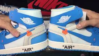Обратите внимание на эти 1:1 Off-White Air Jordan 1 UNC