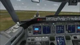 FSX 737 Landing
