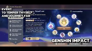 [Genshin Impact Event] To Temper Thyself And Journey Far: Redeem Stella Fortuna Rewards