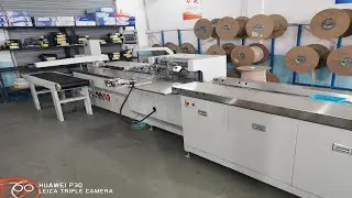 Calendar automatic double wire binding machine PBW580s with punching function