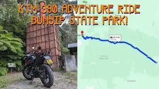 KTM 390 Adventure Ride Across Bunyip State Park! | MotoVlog