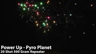 Power Up &ndash; 12488 &ndash; Pyro Planet - 500 Gram Repeater Case - Wholesale Fireworks-WFBOOM.COM