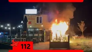 Explosie en brand bij Caf&eacute; de Remise in Krommenie - 9 Oktober 2025