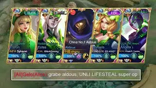 500 STACK ALDOUS + 4 HEALERS is 100% BROKENNNNN