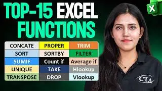 Top 15 Most Important Excel Formulas You Must Know
