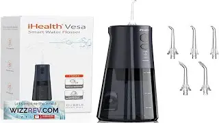 iHealth VESA Gentle Smart Water Flosser for Sensitive Teeth & Gums: Microbubble