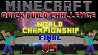 Minecraft Quick Build Challenge - World Championship! (Finals: Niko2Two vs MrMWeiss)