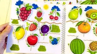 Игры на липучках: овощи, фрукты и ягоды, животные, цвета