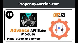 Advance Affiliate module integration - Propennyauction