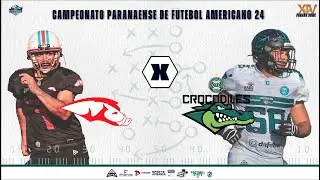 CAMPOEONATO PARANANENSE - VÍDEO TÉCNICO - LONDRINA BRISTLEBACKS X CORITIBA CROCODILES