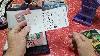 CASH STUFFING MY MONTHLY CHALLENGES BINDER 