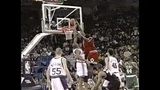 Elton Brand Dunks on Michael Olowokandi