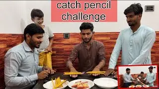 Catch the pencil challenge | both maza aya @hashirimran