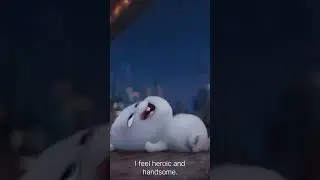 I feel heroic. #secretlifeofpets #heroic @kevinhartofficialfanclub943