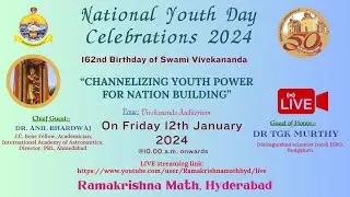 National Youth Day Celebrations 2024 162nd Birthday of Swami Vivekananda