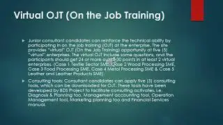 Fostering MSME Consultants (Introduction)