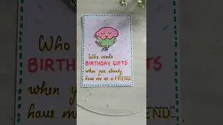 Birthday Pun Cards 💡|| Simple nd easy card for last minute 😁|| Diy card #diy #shorts #viral #craft