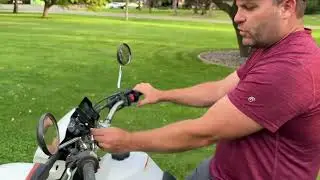 How to install 5 Inch Motorcycle Carplay GPS Navigation#automobile