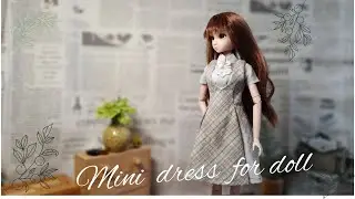 娃娃衣製作，學生制服、外套、背心裙、襯衫  Barbie clothes making, school uniforms, jackets, sundresses, shirts