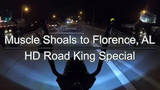 Muscle Shoals to Florence, Alabama - Harley Davidson Road King Special