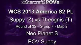 SC2 HotS - WCS 2013 AM S2 PL - Suppy vs Theognis - Ro32 Group F - Map 2 - Neo Planet S - Suppy