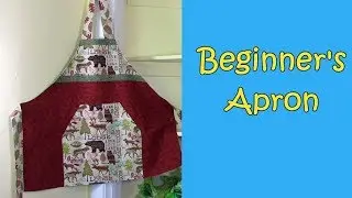 Beginner's Apron Pattern - very detailed instructions
