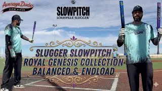 Slugger Slowpitch Royal Genesis Collection | Balanced & Endload | USSSA Slowpitch Bat Review