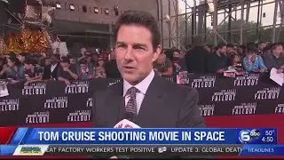 NASA, Tom Cruise working to shoot film in space