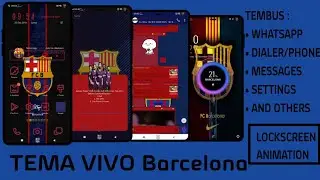Tema Vivo Barcelona + Widget For All Vivo