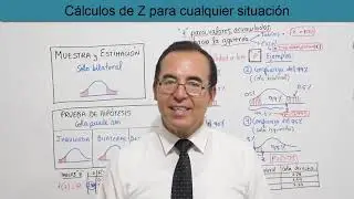 Cálculos de Z para cualquier situación TABLAS Z  VER LINK EN DESCRIPCIÓN