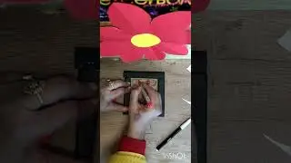 paper craft carrom board, easy for kids #diy #craftyliving #art #craft #artscraft #homemadepapercra