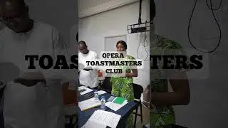 Recap de la 2 &egrave;me session chez Opera Toastmasters Club Abidjan.