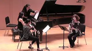Poulenc: Trio for Piano, Oboe and Bassoon, FP 43 (Tanavi Prabhu, Bianca Chambul, Seolyeong Jeong)