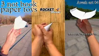 3 not book paper toys