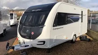 2022 Swift Conqueror 480, Used Caravan for sale at Webbs Caravans Salisbury, SP4 6QX