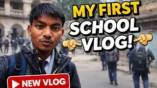 | My First School Vlog 🎒🏫 | | My First School Vlog 🎒🏫 | | Krishna Raj |