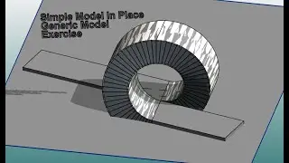 Everyday Revit (Day 437) - Model In Place Generic Model Exercise (Swept Blend)