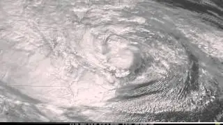 Hurricane Sandy SRSOR Movie: 2012-Oct-29 (Full daylight, updated version)