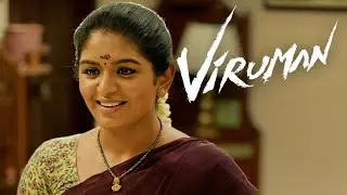 Viruman Tamil Movie | Aditi in love with Karthi | Karthi | Aditi Shankar | Soori | Prakash Raj