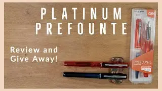 Pen Review: The Platinum Prefounte!  **Give Away!**